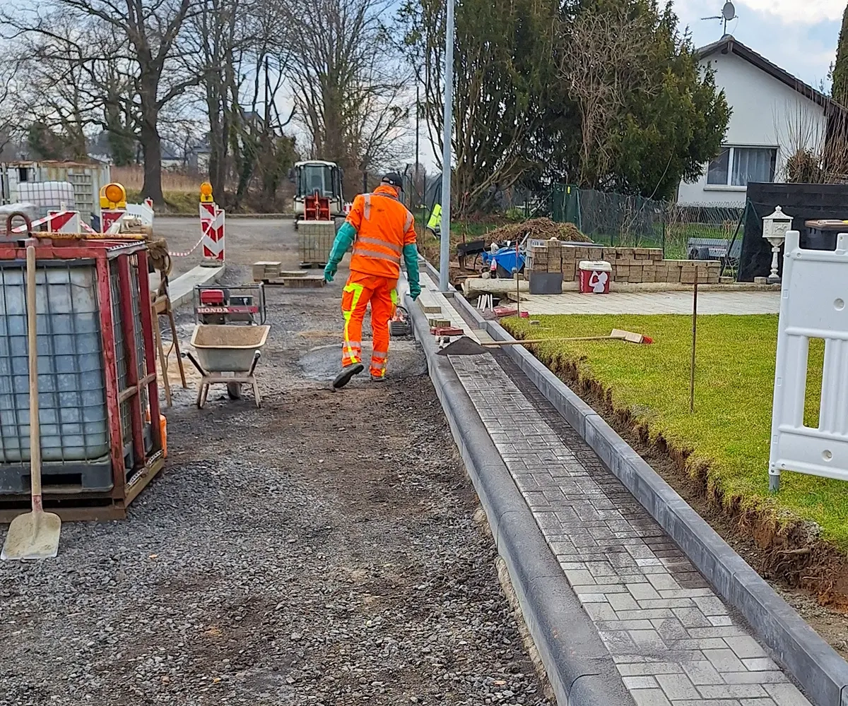 Pflasterarbeiten