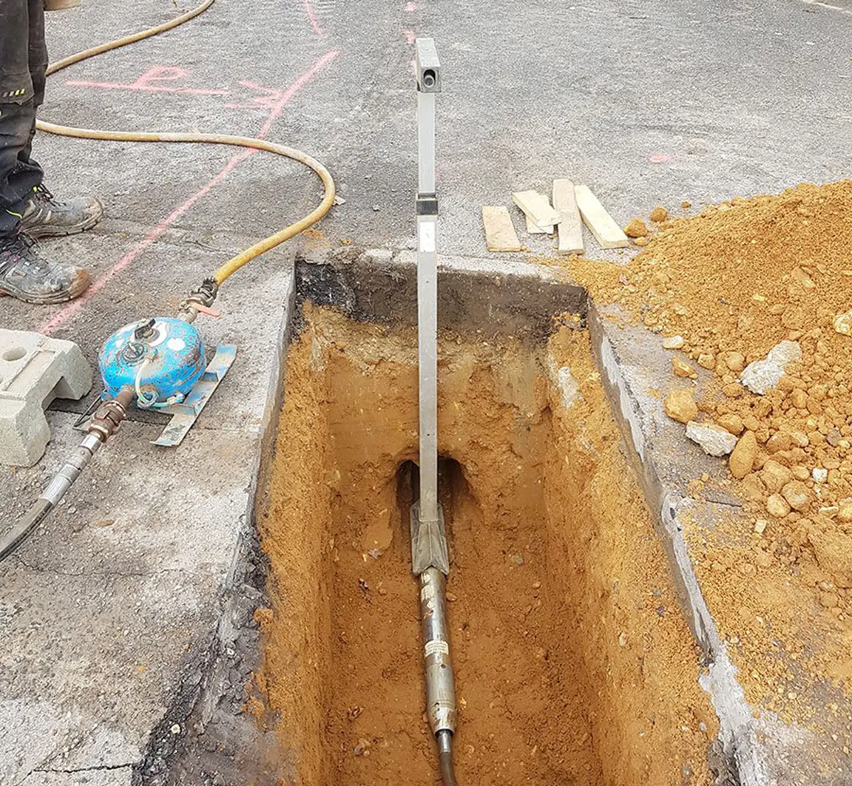 Rohrleitungsbau geschlossen